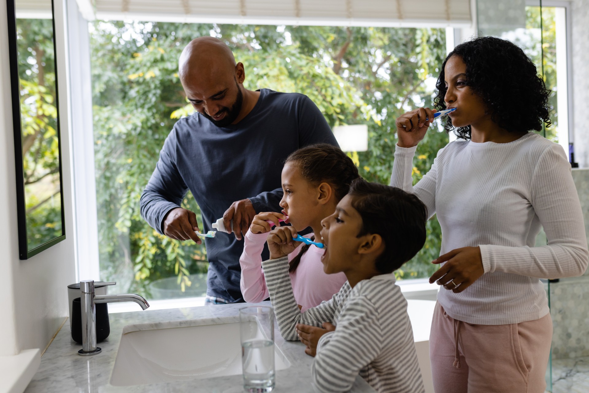 Family receiving dental care at Ballincollig Dental, Cork's trusted family dentist