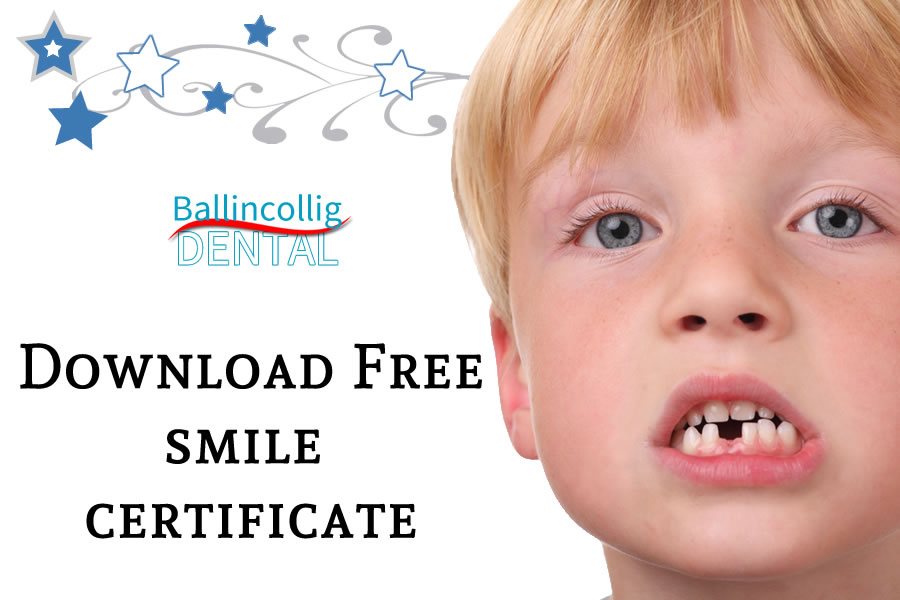 Tooth Fairy Smile Certificate